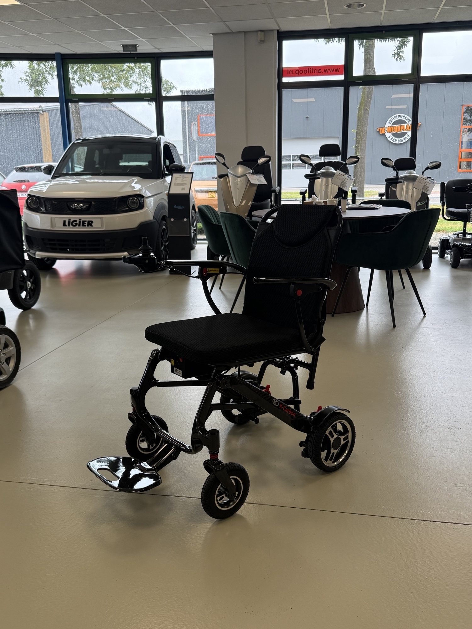 Kymco K-Carbon lichtgewicht Opvouwbare Rolstoel